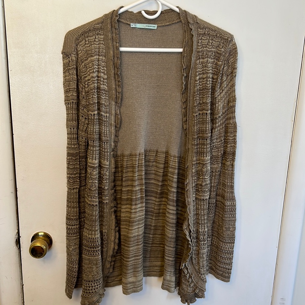 Maurice’s Women’s Cardigan Brown Size XXL